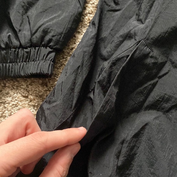 Vintage Rare Olympics USA Black Windbreaker Jacket - Picture 3 of 6